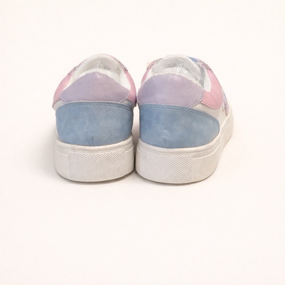 HeyGirl Corkys Constellation Star Sneakers Pastel Size 6 NWT incudes box - Picture 4 of 9